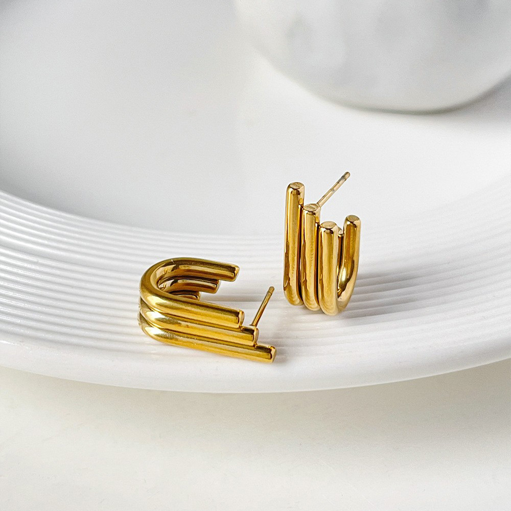 Little Wing Women's Stainless Steel Earrings - Elegant & Durable Jewelry - Image 12