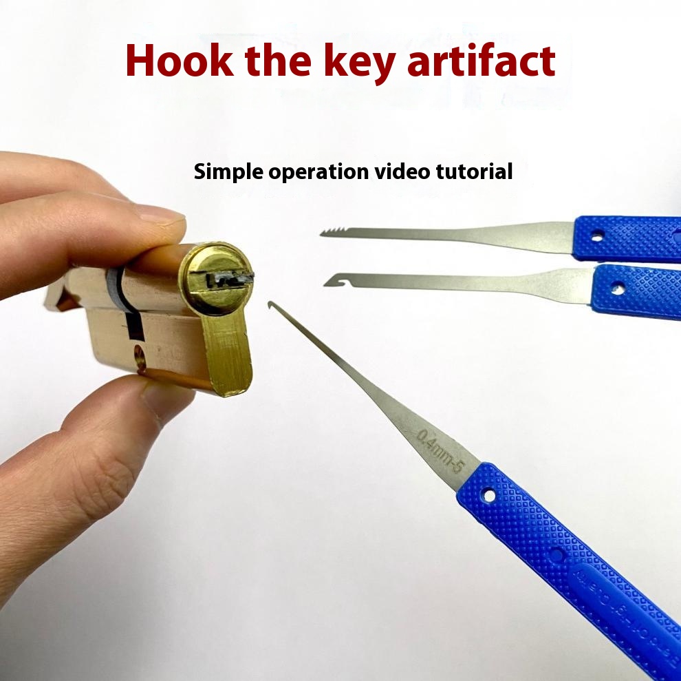 Professional Anti-Theft Door Broken Key Extractor Tool for Security - Image 3
