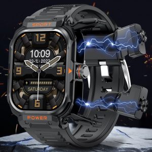 Bluetooth Calling Smart Headset Sports Watch - Stay Connected in Style
