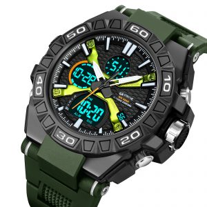 Vibrant Waterproof Luminous Electronic Sports Watch - Multifunctional Student Timepiece