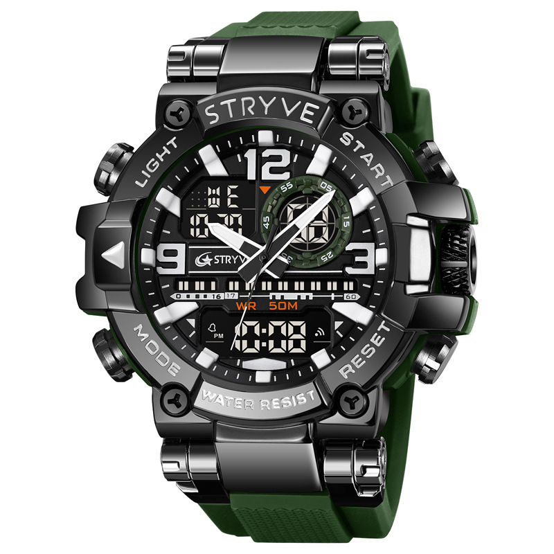 Vibrant Waterproof Luminous Electronic Sports Watch - Multifunctional Student Timepiece - Image 14