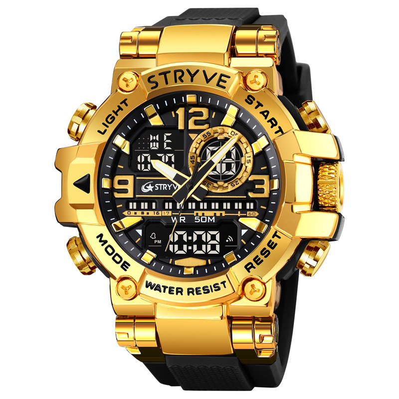 Vibrant Waterproof Luminous Electronic Sports Watch - Multifunctional Student Timepiece - Image 20