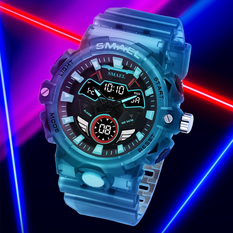 Luminous Waterproof Men's Sports Electronic Watch - Durable & Stylish - Image 2
