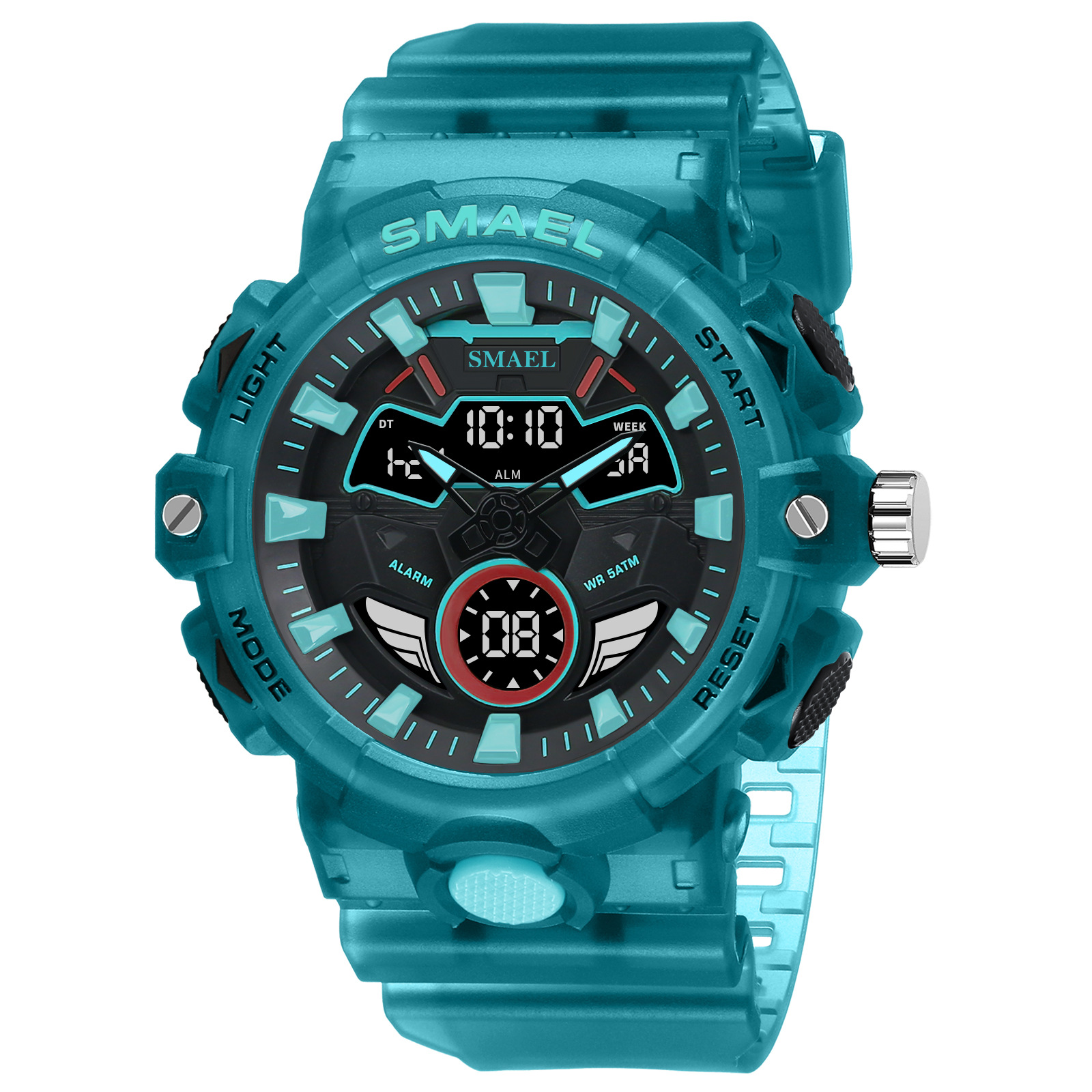 Luminous Waterproof Men's Sports Electronic Watch - Durable & Stylish - Image 3