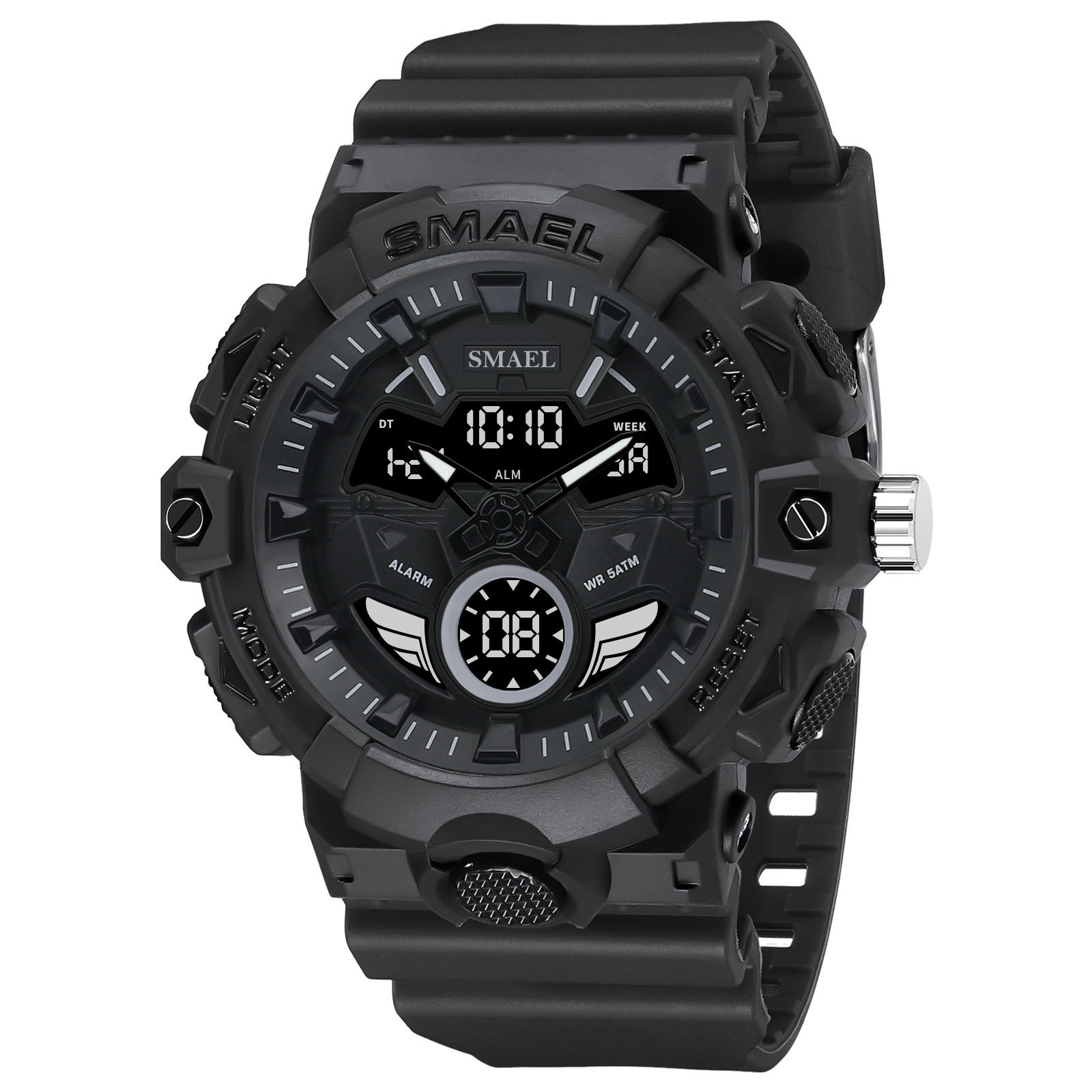 Luminous Waterproof Men's Sports Electronic Watch - Durable & Stylish - Image 7