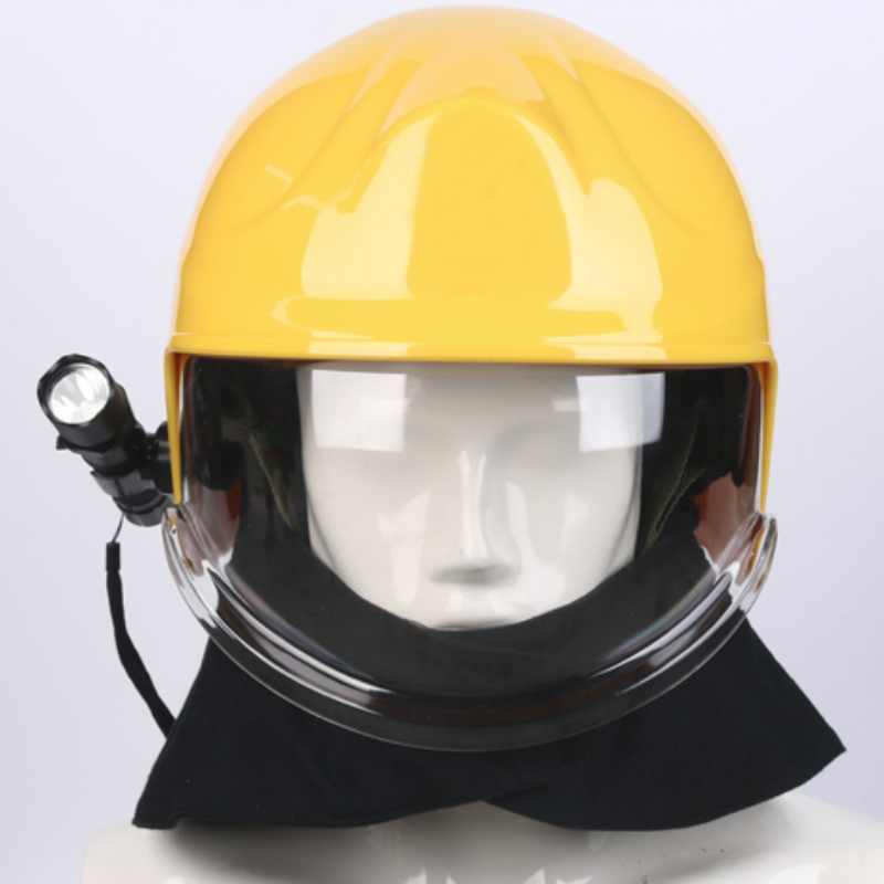 European Style Fire Helmet for Forest Fire Rescue & Protection Gear