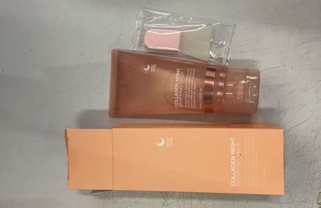 Face Night Mask with Collagen - Natural Ingredients for Firming, Hydration & Anti-Wrinkle Skin Care - Image 2