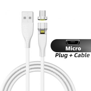 Suction Line Rotating 3a Fast Charging Data Cable for Mobile Gaming