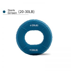 Adjustable Hand Grip Strengthener 20-80LB - Silicone Grip Trainer & Finger Exerciser for Forearm Muscle Workout & Carpal Expansion