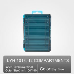 Versatile Double-Layer Bait Storage Box for All Your Fishing Needs