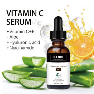 EELHOE Vitamin C Serum: Reduce Fine Lines, Firm & Moisturize Skin for Youthful Glow