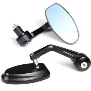 Motorcycle Modification Parts - Rear View Mirror, Reversing Mirror, Handlebar Mirror & Reflector