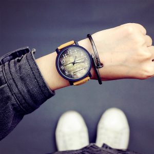 Stylish Quartz Watches for Cool Male and Female Student Couples