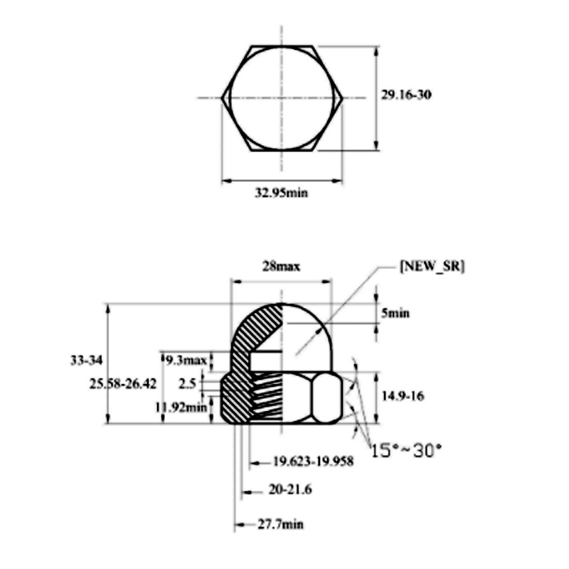 Integrated Cap Semicircle Ball Nut Screw Cap - Premium Quality Fastening Solution - Image 6