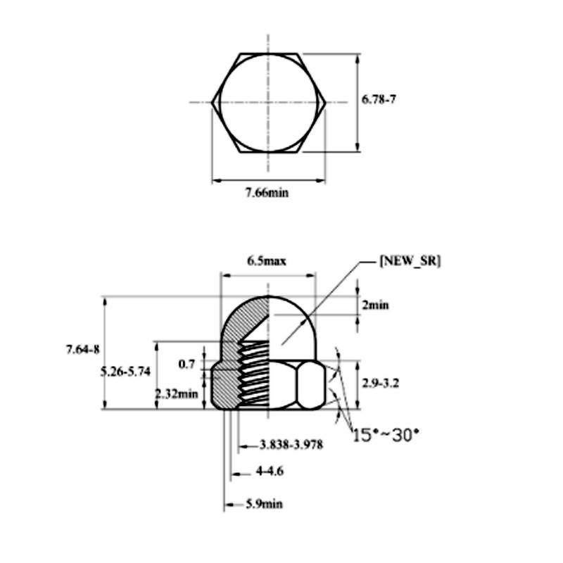 Integrated Cap Semicircle Ball Nut Screw Cap - Premium Quality Fastening Solution - Image 14