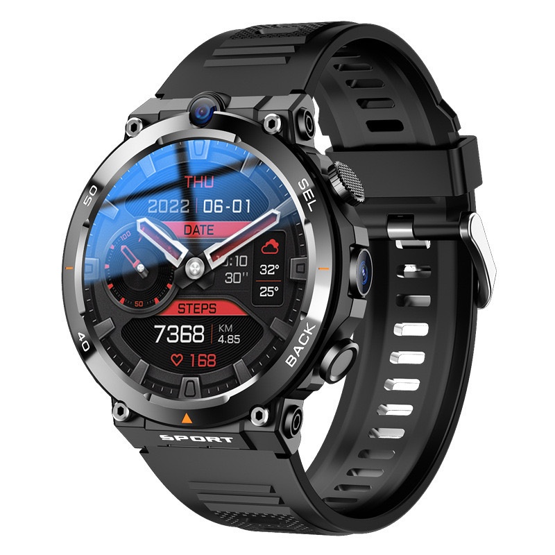 All-in-One Sports Smartwatch with Dual Cameras for Accurate Positioning - Image 2