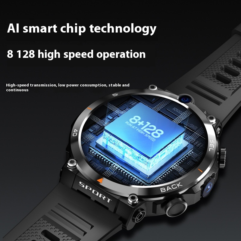 All-in-One Sports Smartwatch with Dual Cameras for Accurate Positioning - Image 3