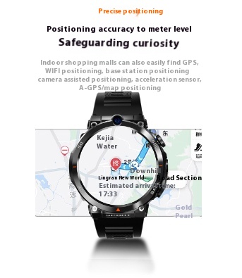 All-in-One Sports Smartwatch with Dual Cameras for Accurate Positioning - Image 5