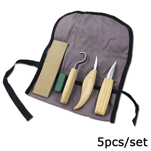 Premium Stainless Steel Wood Carving Knife - Essential Art Tool for Woodworking - Image 7