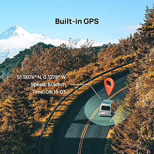 70mai A800S True 4K Dash Cam with IMX415 Sensor for High-Quality Recording - Image 5