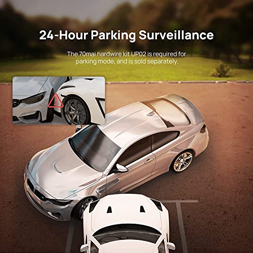 70mai A800S True 4K Dash Cam with IMX415 Sensor for High-Quality Recording - Image 6