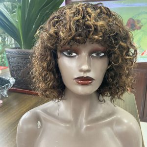 Human Hair Full Mechanism Bob Headgear - Premium Quality for a Natural Look