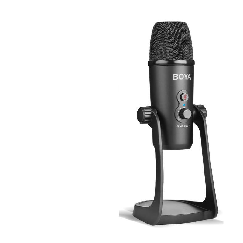 Professional Condenser Microphone for Broadcast & Recording with Built-in Sound Card - Image 3