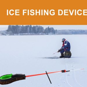 Portable Removable Replacement Plastic Ice Fishing Rod for Easy Use