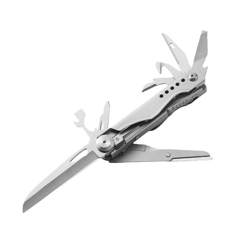 Versatile Pocket Knife with Stainless Steel Scissors - Portable Multipurpose Tool - Image 5