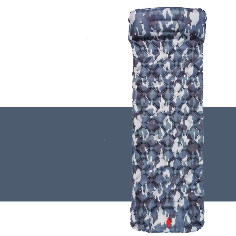 Ultralight Inflatable Camping Sleeping Pad with Pillows - Travel Mat for Hiking and Trekking, Foldable Air Cushion - Image 10