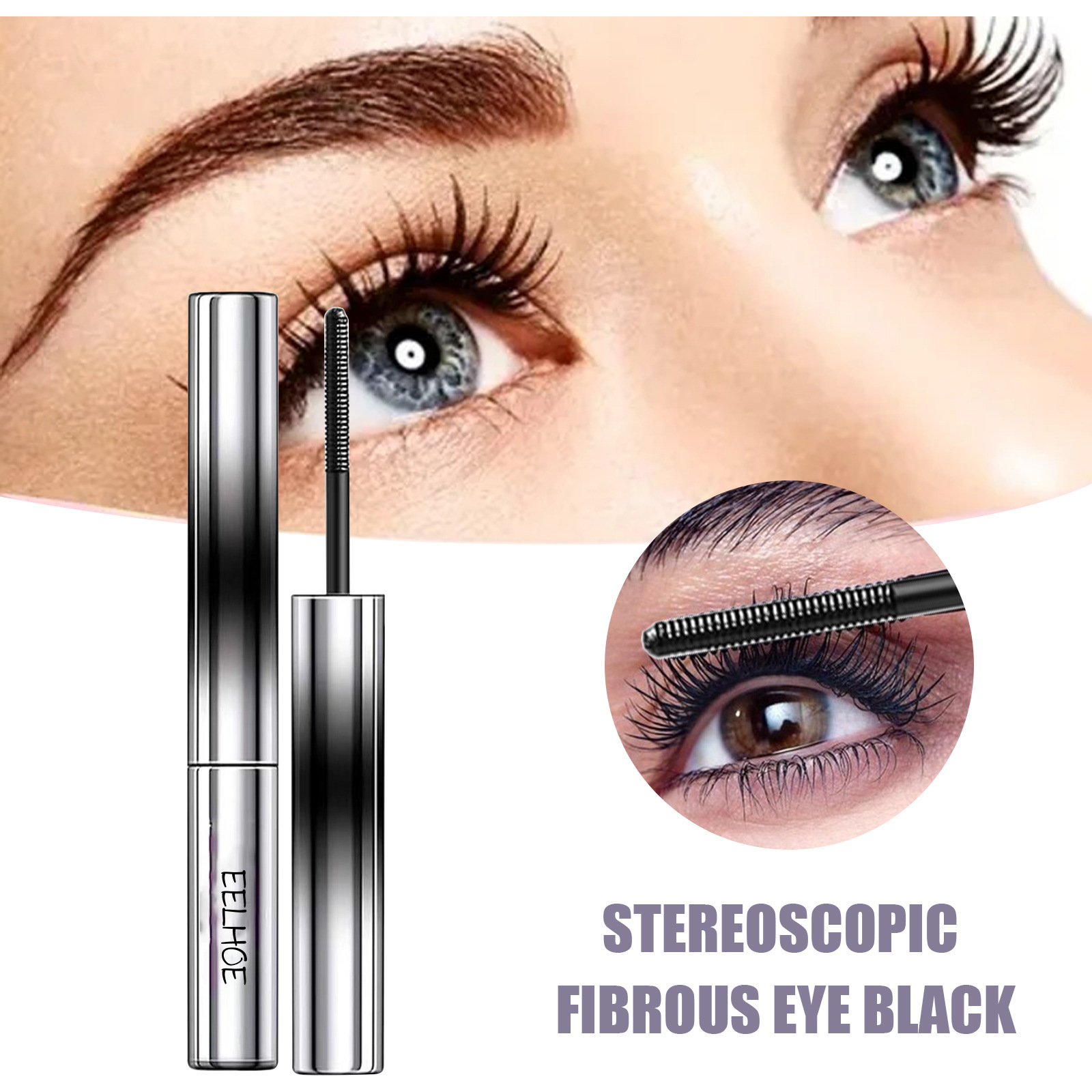 Natural Thick Curling Mascara for Beautiful Lashes - Enhance Your Look - Image 8