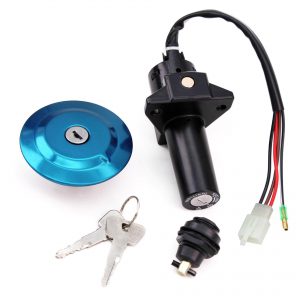 YBR125 Motorcycle Lock Set - Ignition, Tank Cover & Electric Door Lock