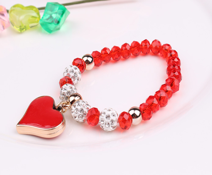 Elastic Crystal Heart Bracelets & Bangles - Stylish Jewelry for Every Occasion - Image 7