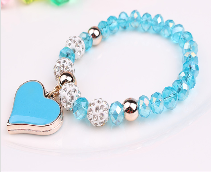 Elastic Crystal Heart Bracelets & Bangles - Stylish Jewelry for Every Occasion - Image 9