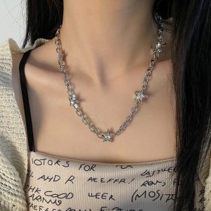 Unisex Five-pointed Star Necklace - Unique Design for Special Interests
