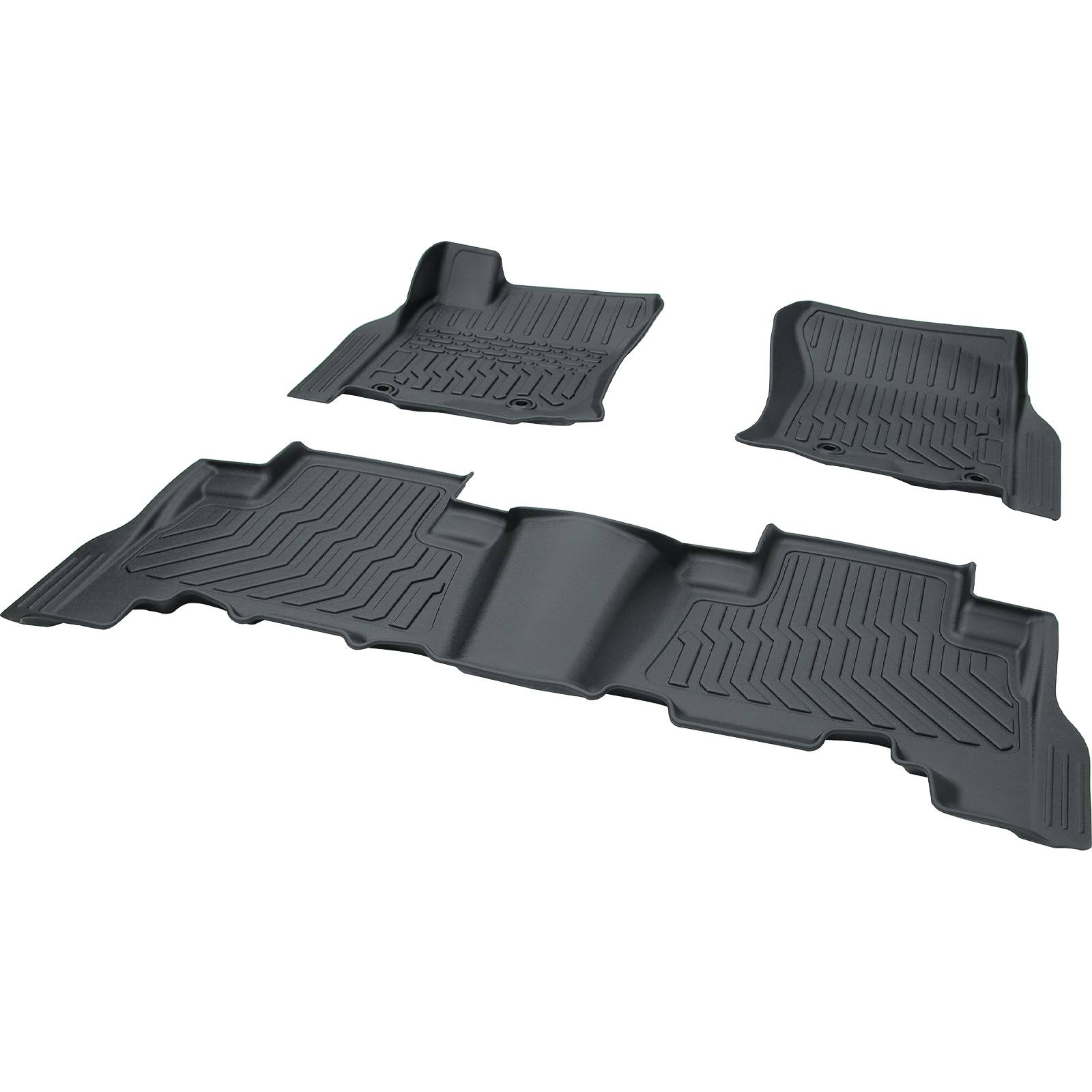 All-Weather Black TPE Rubber Car Floor Mats for 14-22 Lexus GX460 & 14-23 4Runner - Image 10