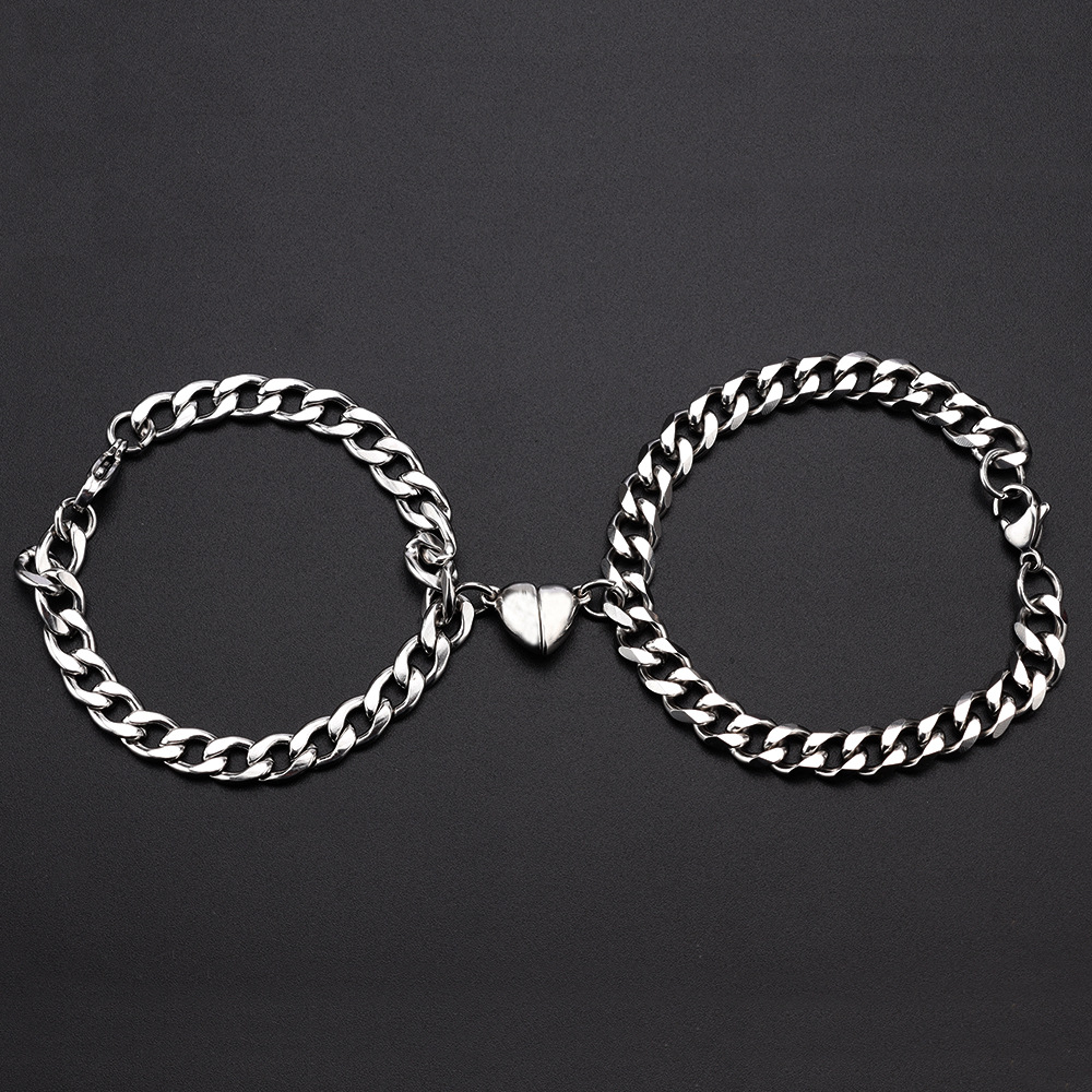 Love Magnet Couple Bracelets for Him and Her - Attract Your Perfect Match