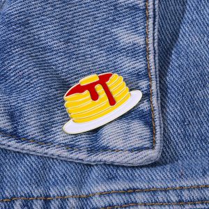 Charming Cartoon Cute Food Oil Drip Brooch for Fun Fashion Accessories