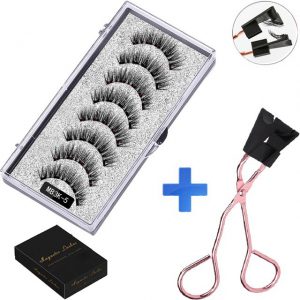 Magnetic False Eyelash Set - Reusable Daily Wear Clips for Effortless Glamour