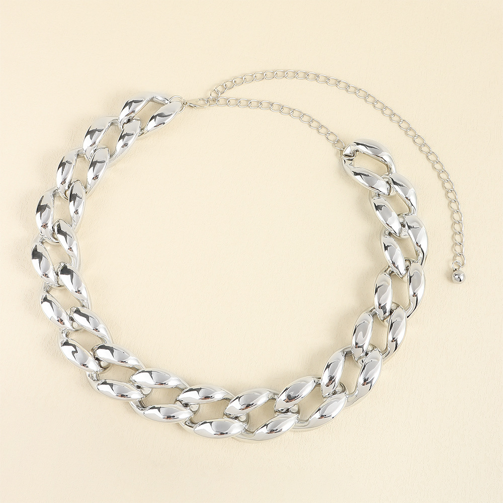 Ladies' Hollow Out Decoration Coat - Versatile Punk Style with Waist Chain - Image 21