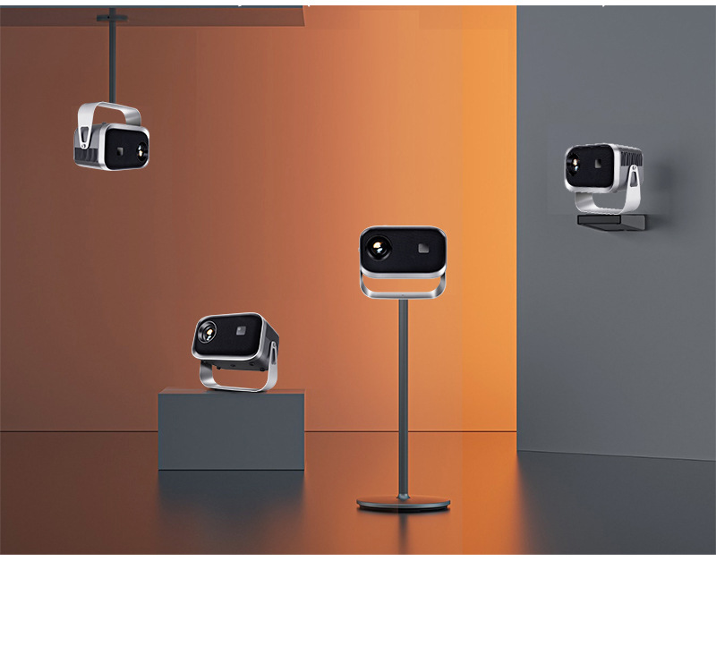 Portable HD Home Projector with Bracket - Perfect for Movie Nights - Image 8