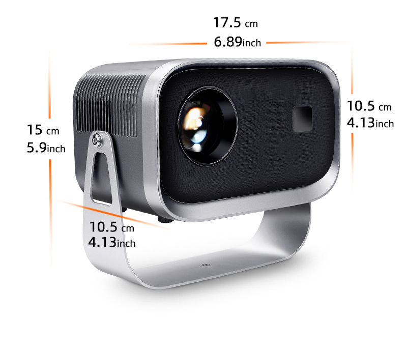 Portable HD Home Projector with Bracket - Perfect for Movie Nights - Image 9