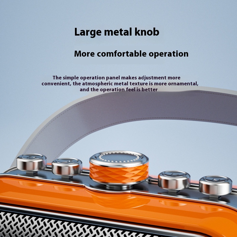 Portable Outdoor Karaoke Bluetooth Speaker - Wireless Audio Experience - Image 2