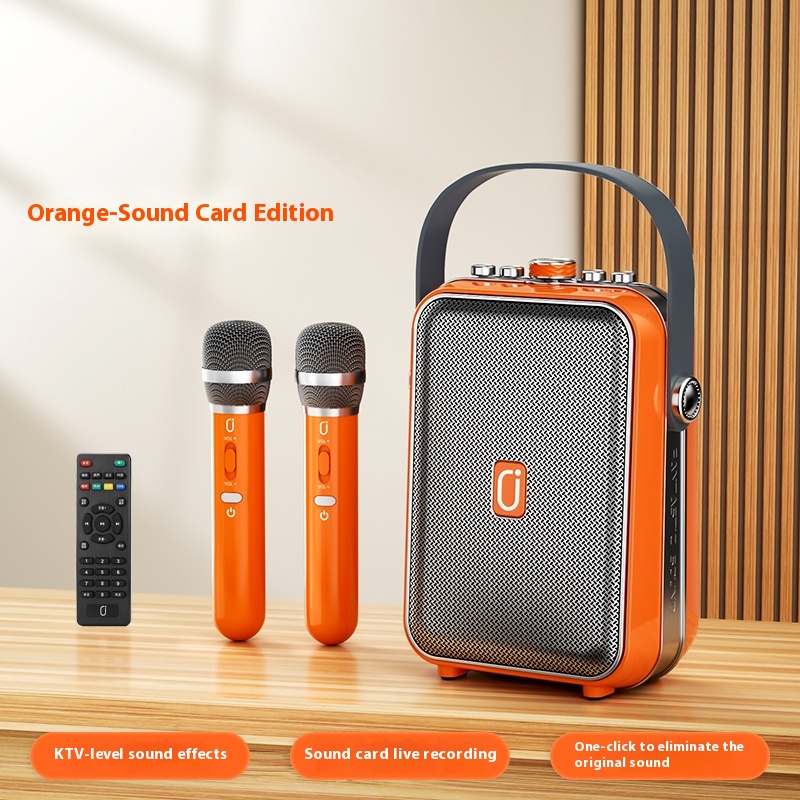 Portable Outdoor Karaoke Bluetooth Speaker - Wireless Audio Experience - Image 7