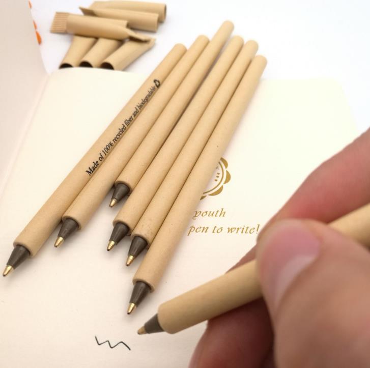 Sustainable Eco-Friendly Paper Tube Pen - Perfect for Green Living - Image 2