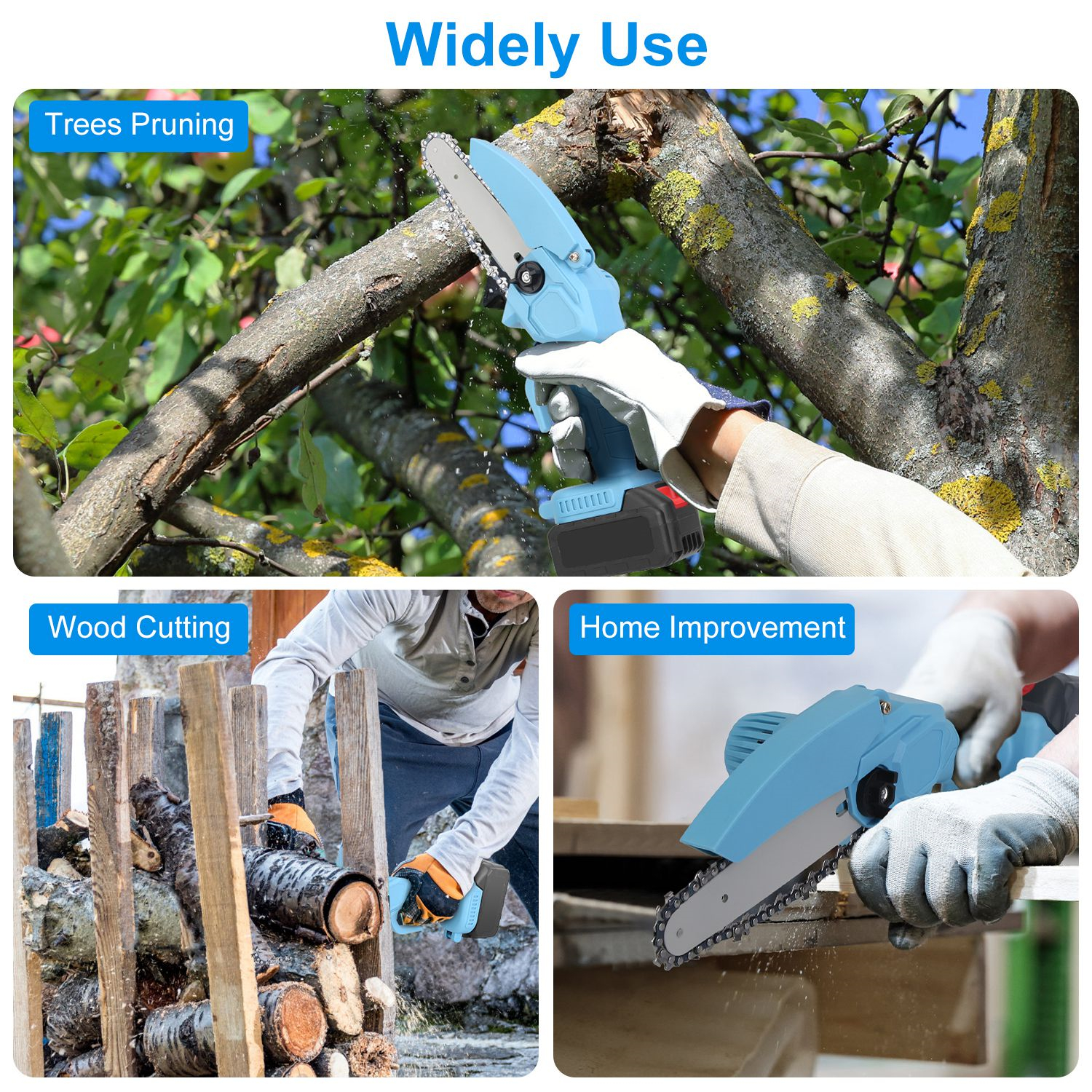 Mini 4-inch and 6-inch Chain Saws: Weekend Shipping Not Available - Image 11