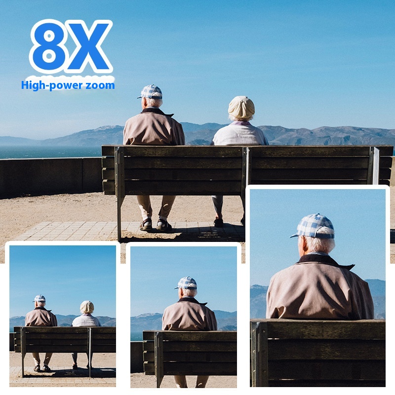 Advanced Solar 8x Zoom Camera Surveillance with 4G WiFi & Full Color Night Vision - Image 3