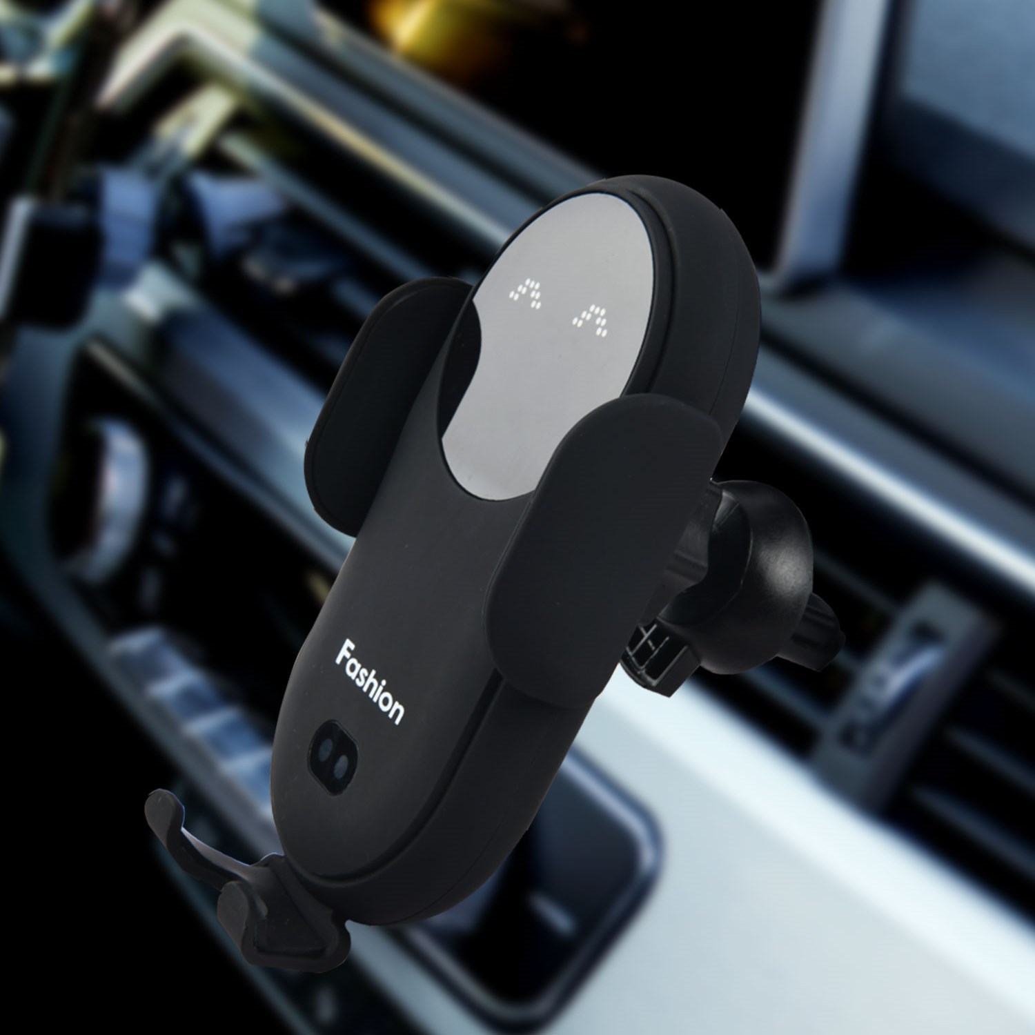 S11 Car Wireless Charging Phone Holder with Infrared Sensor - 10W Fast Charging Custom Gift - Image 2