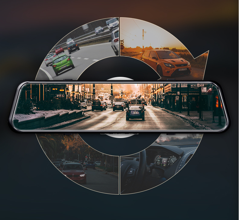 HD 360° Panoramic Dash Cam with Reverse Image Functionality - Image 2