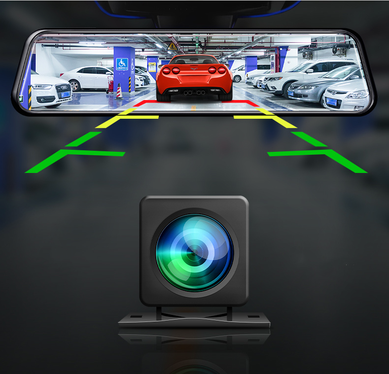 HD 360° Panoramic Dash Cam with Reverse Image Functionality - Image 3